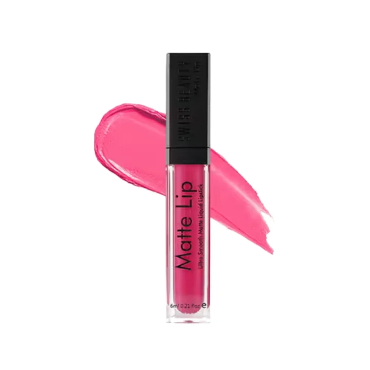 Swiss Beauty Ultra Smooth Matte Lip Liquid Lipstick #02 Rose (6ml)