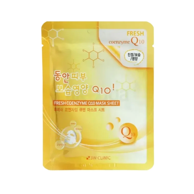 3W Clinic Fresh Coenzyme Q10 Mask Sheet (23gm)