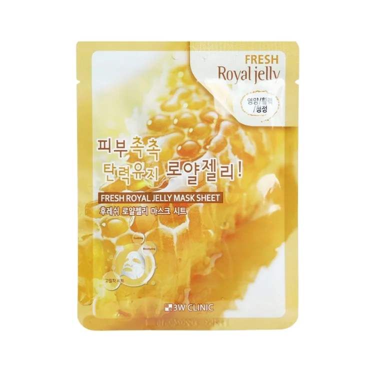 3W Clinic Fresh Royal Jelly Mask Sheet (23g)