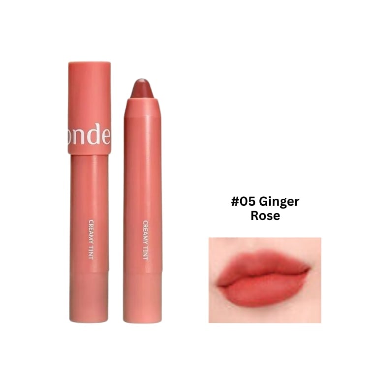 Mamonde Creamy Tint Color Balm Chiffon #05 Ginger Rose (2.5gm)exp:2025-06-12