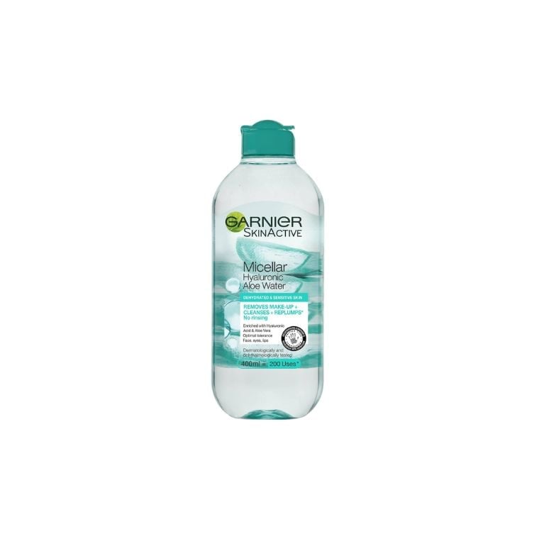 Garnier Hyaluronic Aloe Water Micellar Cleansing Water For Dehydrated Skin (400ml)