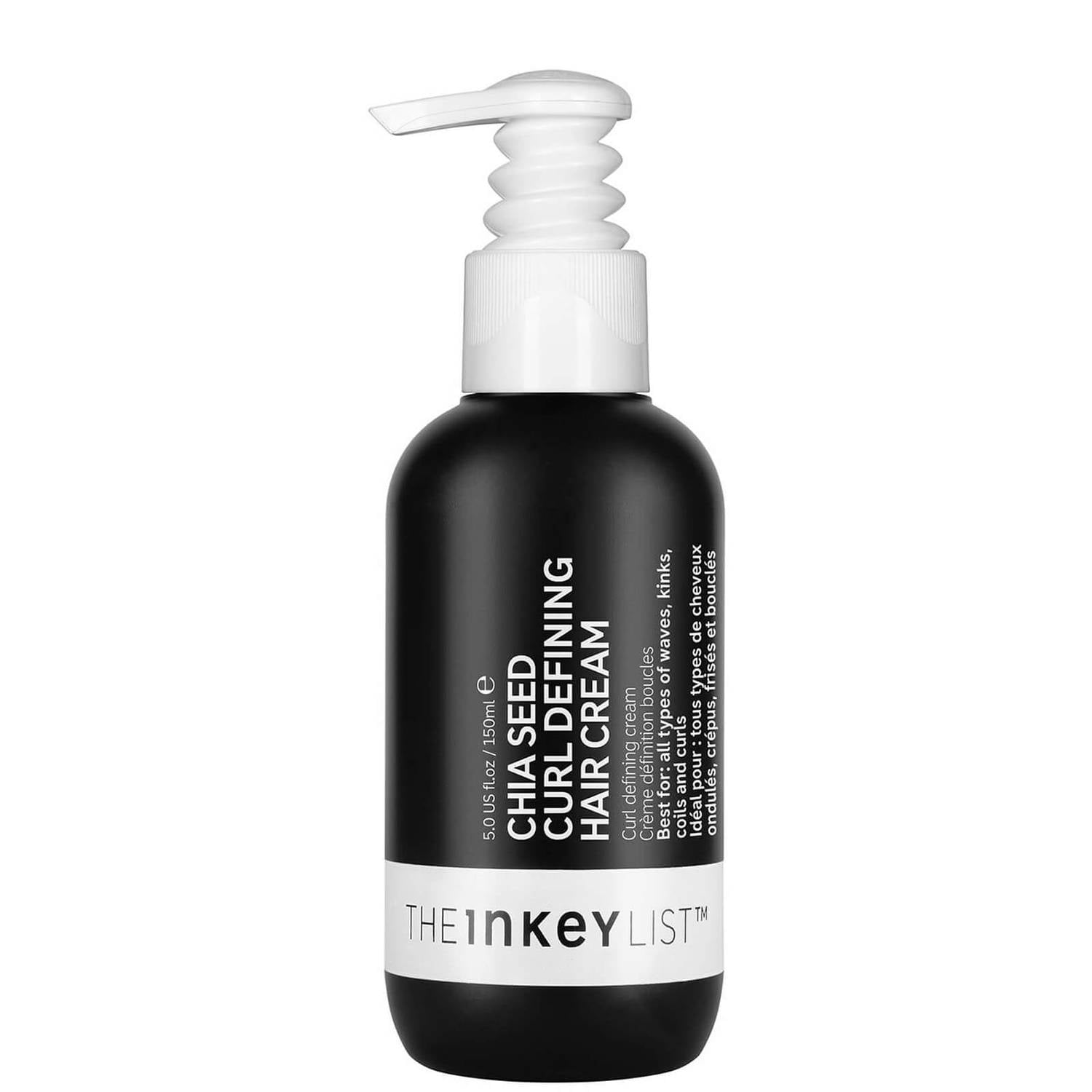 The Inkey List Chia Seed Curl Defining Hair Cream Capillaire (150ml)