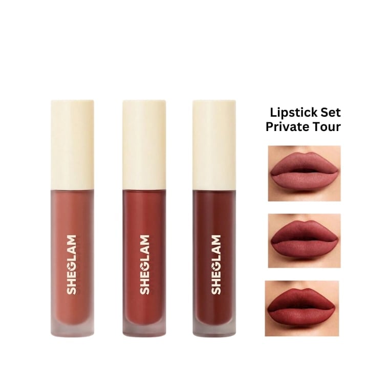 Sheglam Matte Allure Mini Liquid Lipstick Set Private Tour