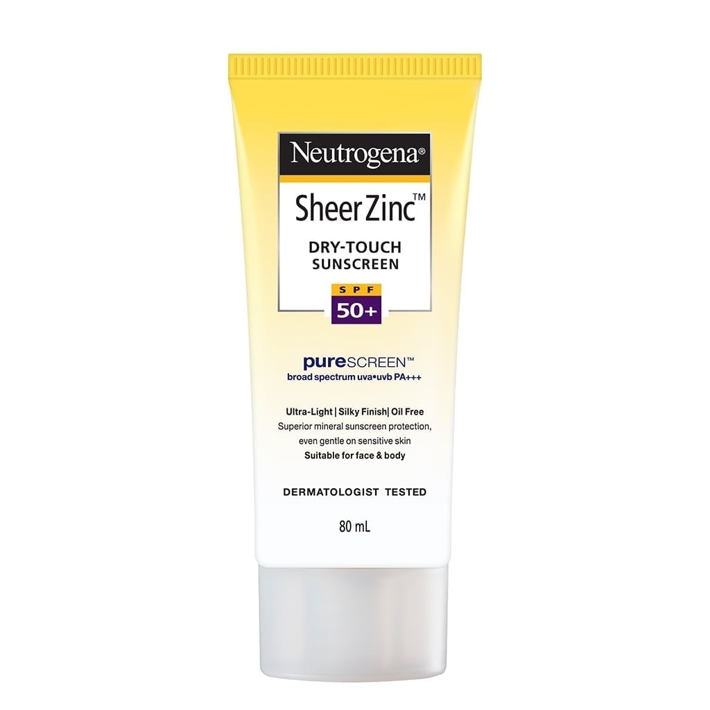 Neutrogena Sheer Zinc mineral Sunscreen Broad Spectrum SPF 50 (88 ml)