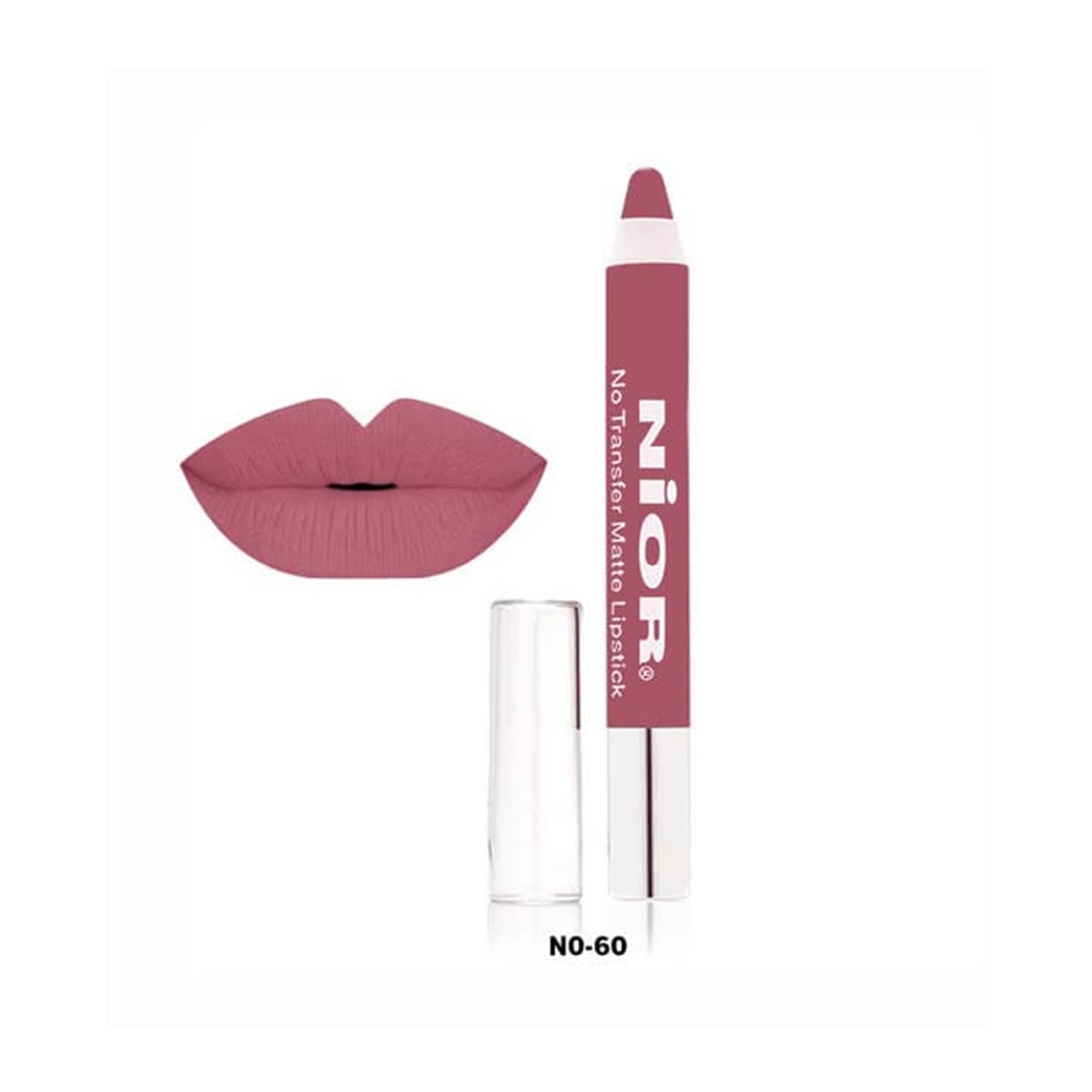 Nior No Transfer Matte Lipstick #60