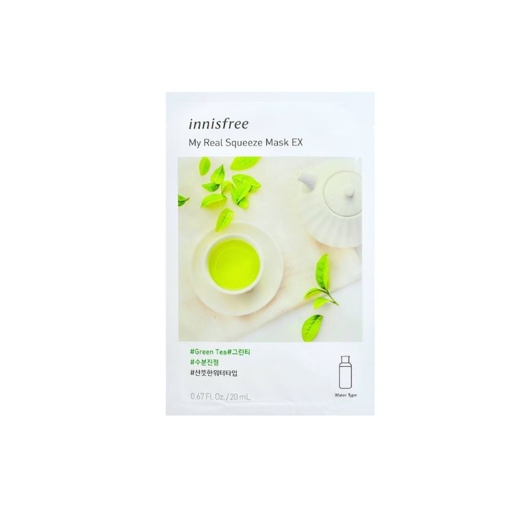 Innisfree My Real Squeeze Mask - Green Tea (20ml)