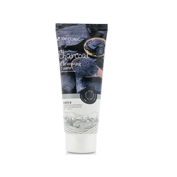 3W Clinic Charcoal Cleansing Foam (100ml)