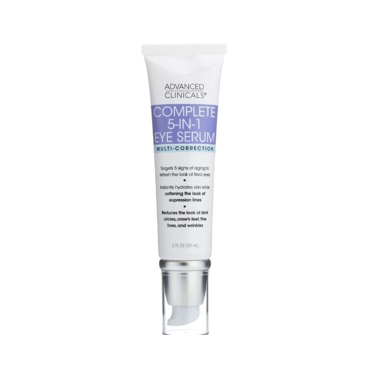 Advanced Clinicals Complete 5 in 1 Eye Serum (59ml)