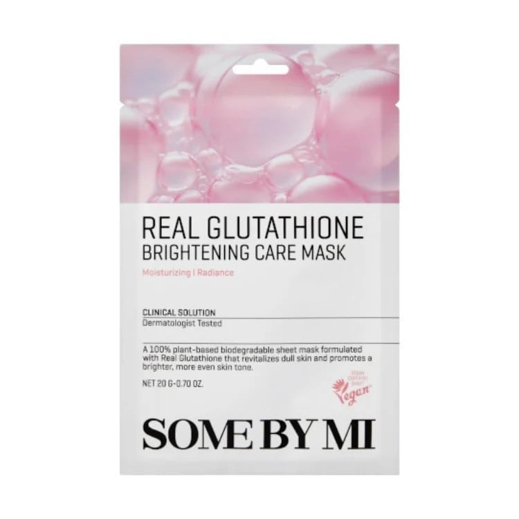 Some By Mi Real Glutathione Brightening Care Mask (20gm)