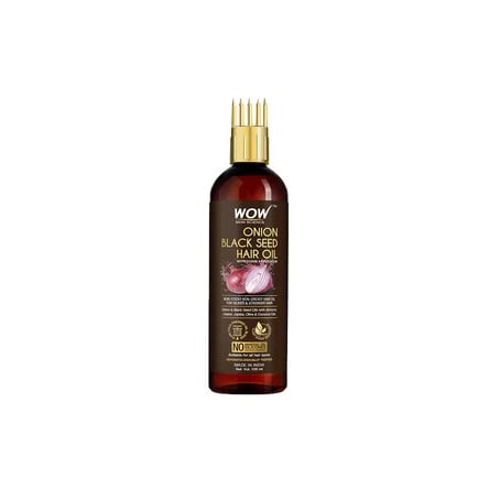 Wow skin science onion black seed hair oil (100ml) (01-09-2023)