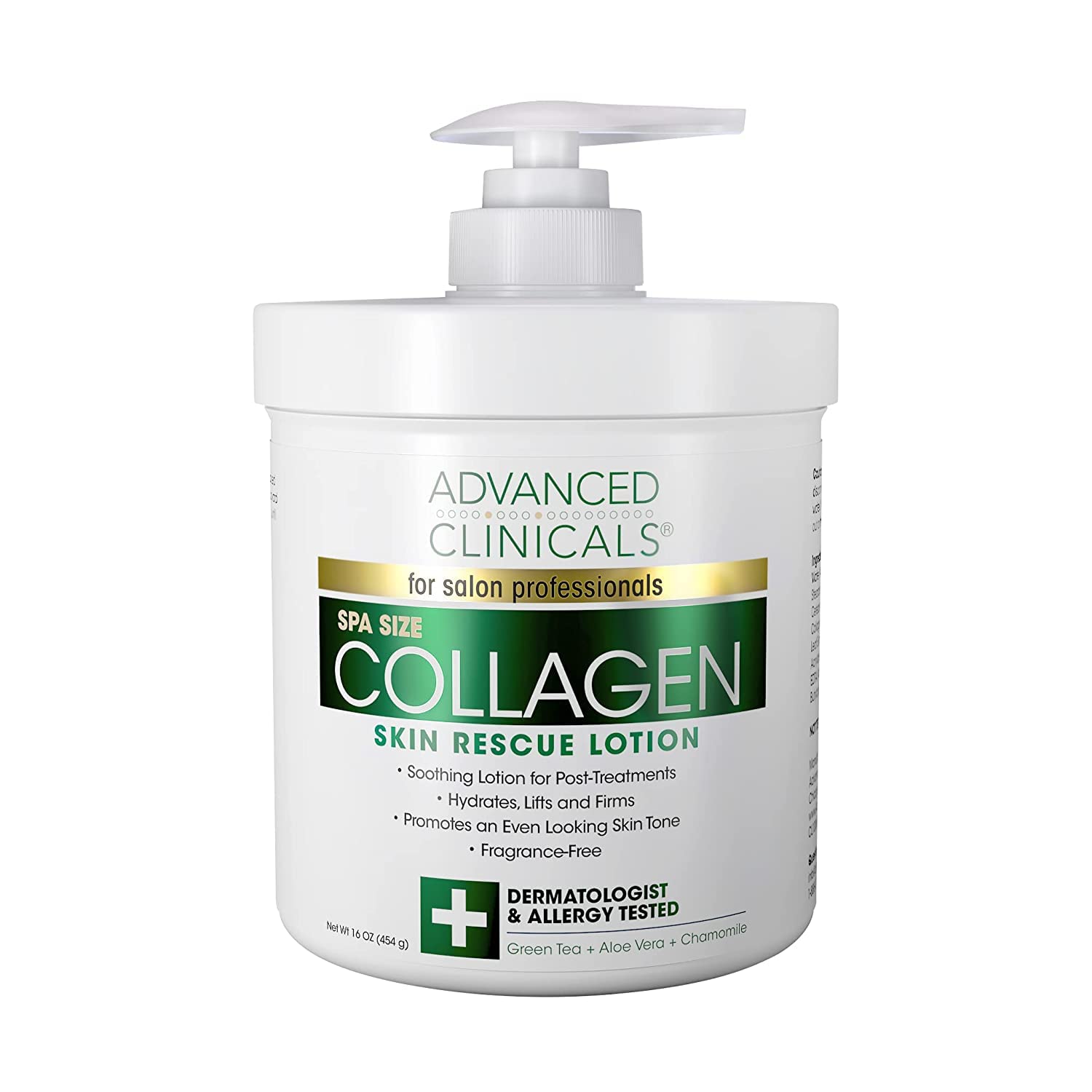 Advanced Clinical Collagen Skin Rescue Lotion(454gm)