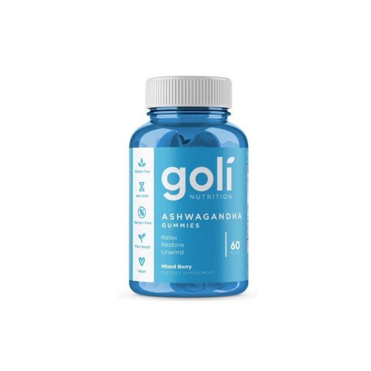 Goli Nutrition Ashwagandha Gummies (60gummies)