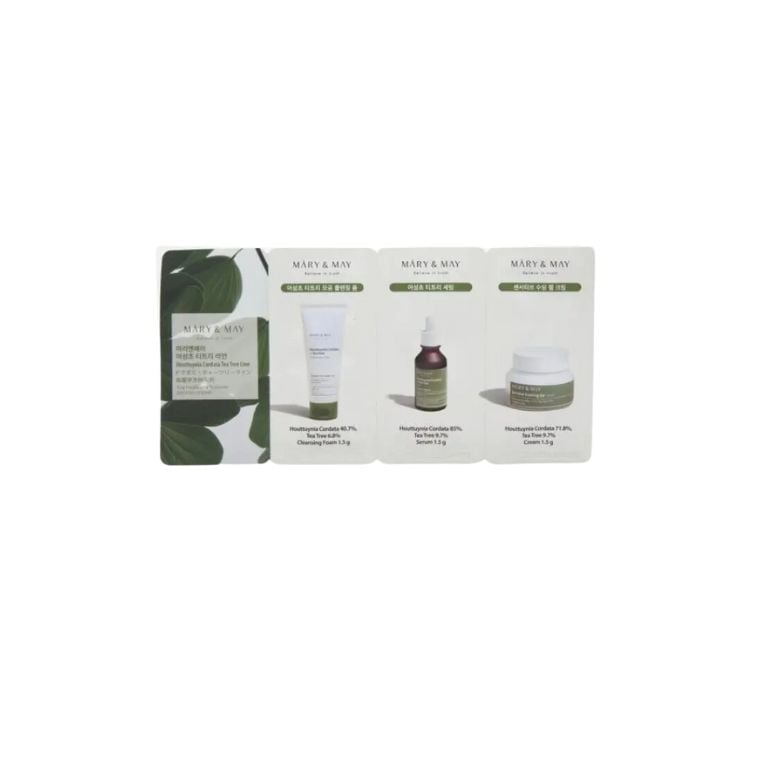 Mary&May Houttuynia Cordata TeaTree Line (1.5gm+1.5gm+1.5gm)