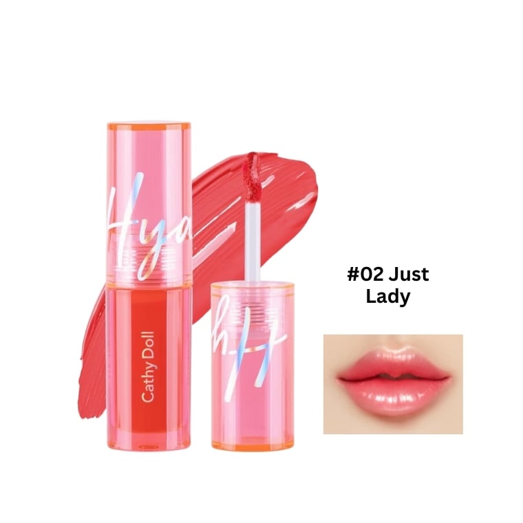 Cathy Doll Hyaluron Lip Moist #02 Just Lady (3.9gm)