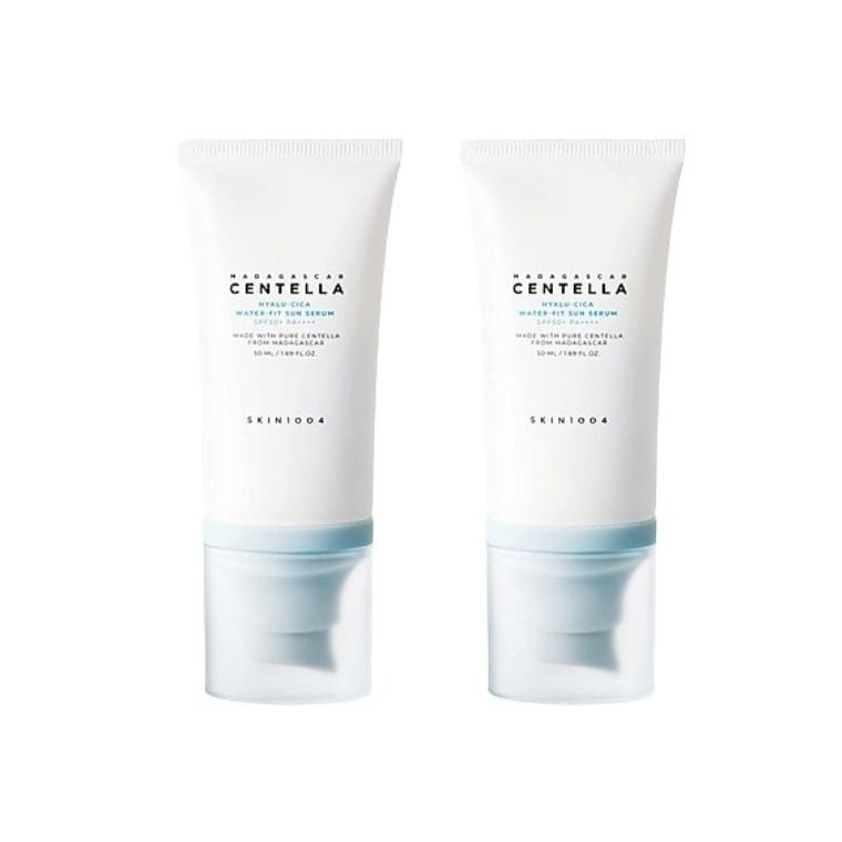 SKIN1004 Madagascar Centella Hyalu-Cica Water-Fit Sun Serum Twin Pack (50ml+50ml)