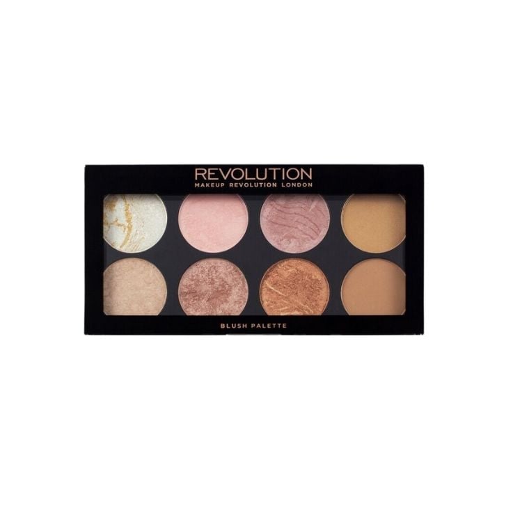 Makeup Revolution Ultra Blush Palette(Golden Sugar)- 16gm