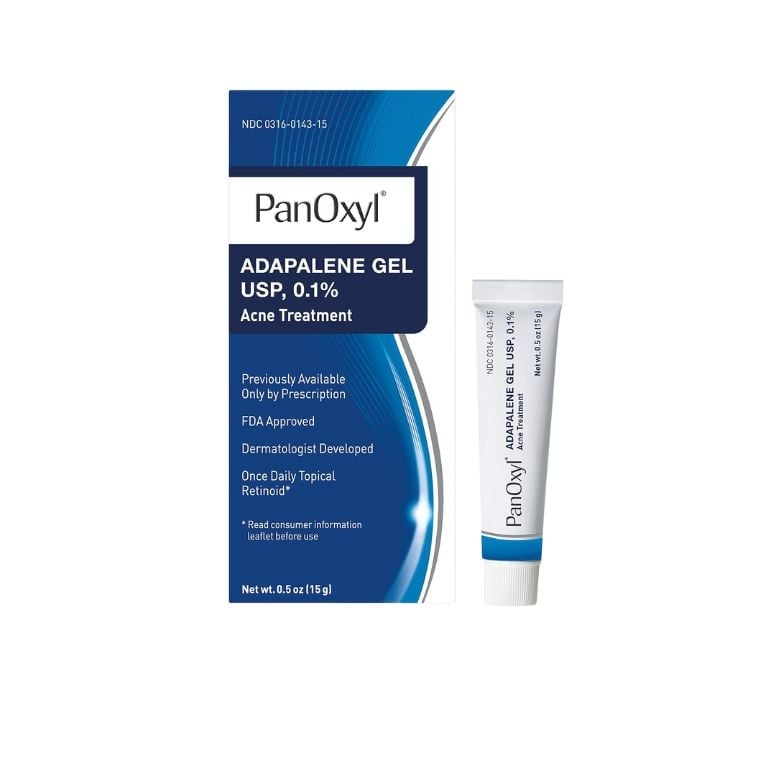 Panoxyl Adapalene 0.1% Leave-On Gel Acne Treatment (15gm)