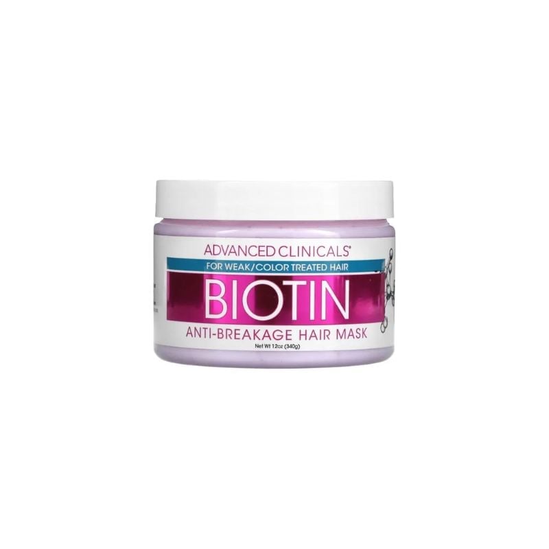 Advanced Clinicals Biotin Anti-Breakage Hair Repair Mask (340gm)