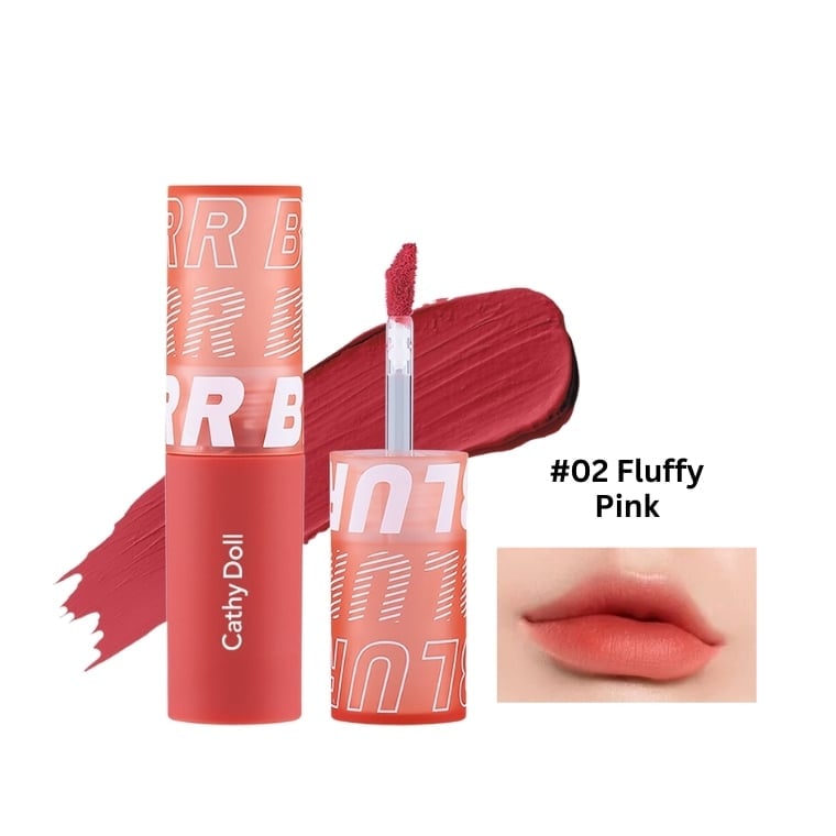Cathy Doll Air Relax Lip Blur #02 Fluffy Pink (3.5gm)