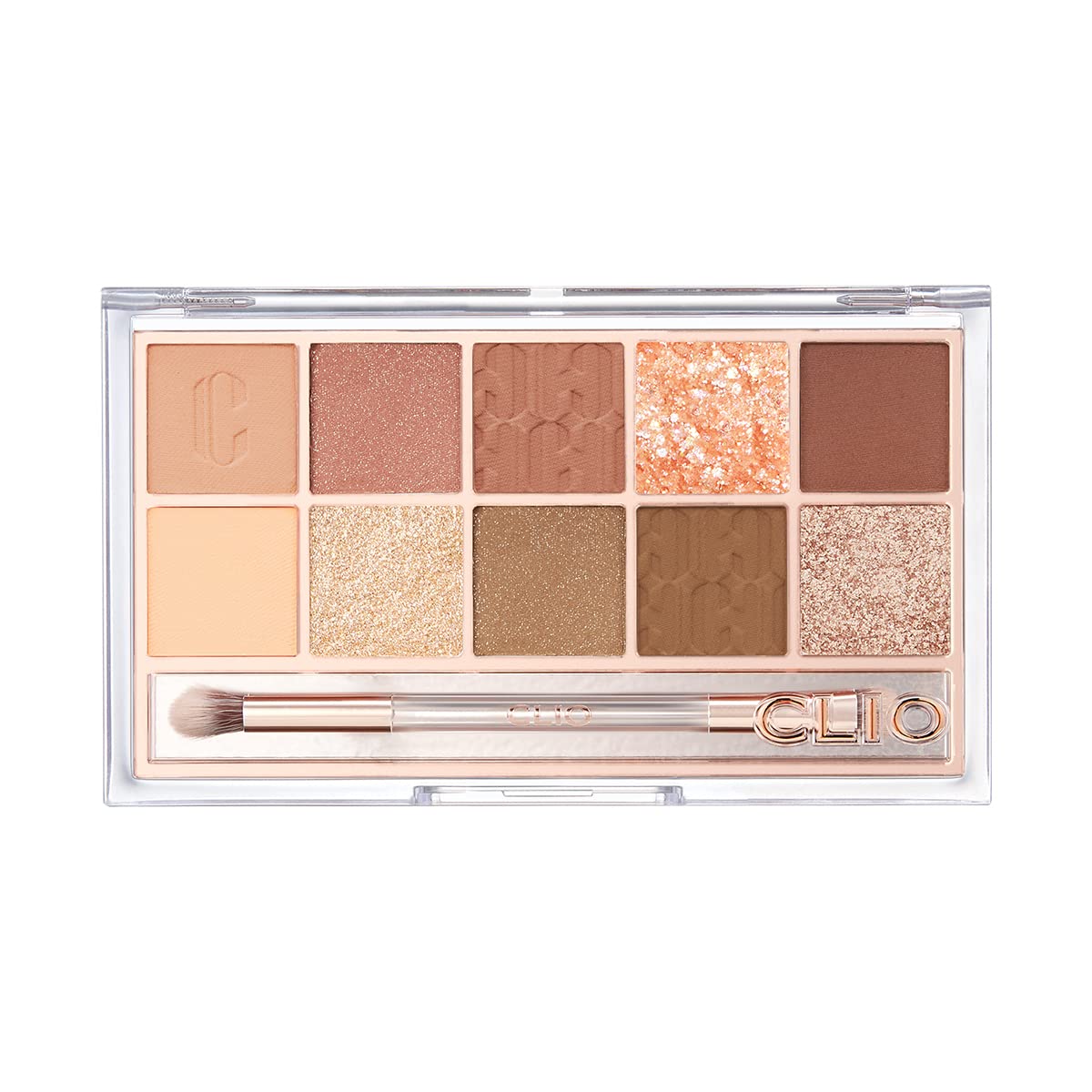 Clio Pro Eye Shadow Palette, 10-Spring sunsine On Canvas(50gm)