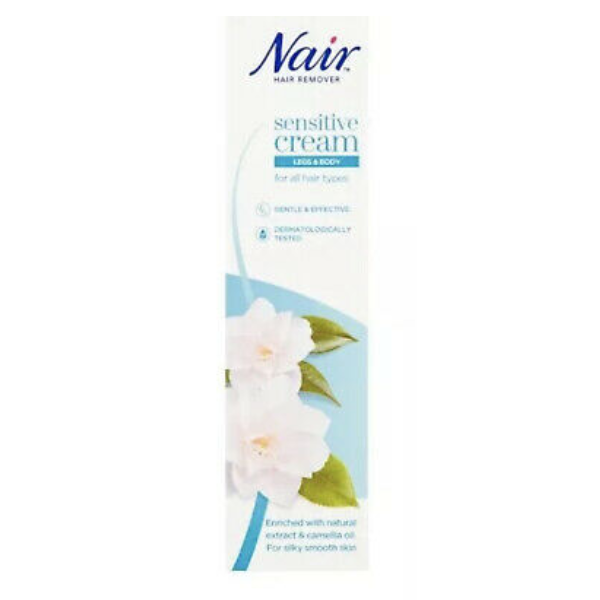 Nair Hair Remover Moisturizing Cream Legs and Body  (Sensitive Skin ) (80ml)