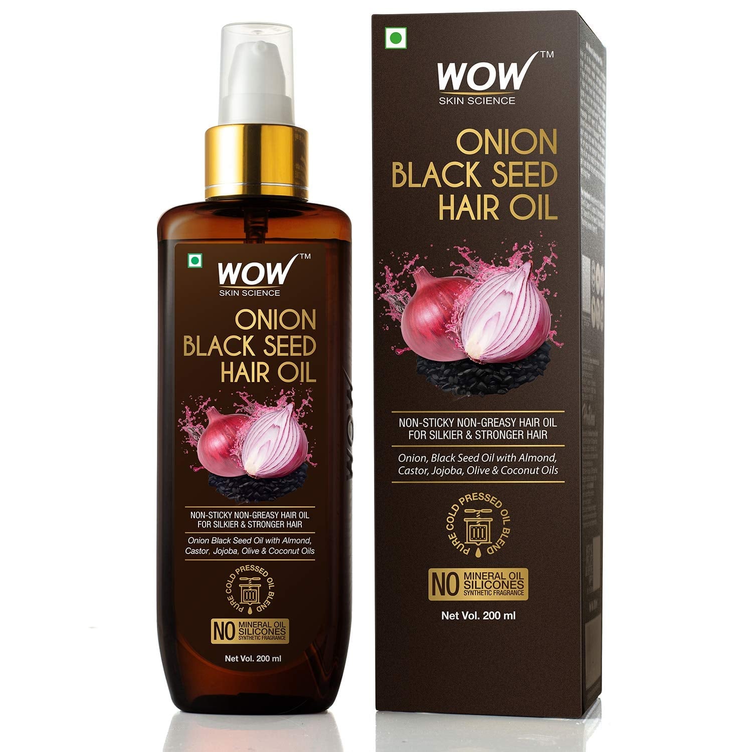 Wow Onion Black Seed Oil (200ml)