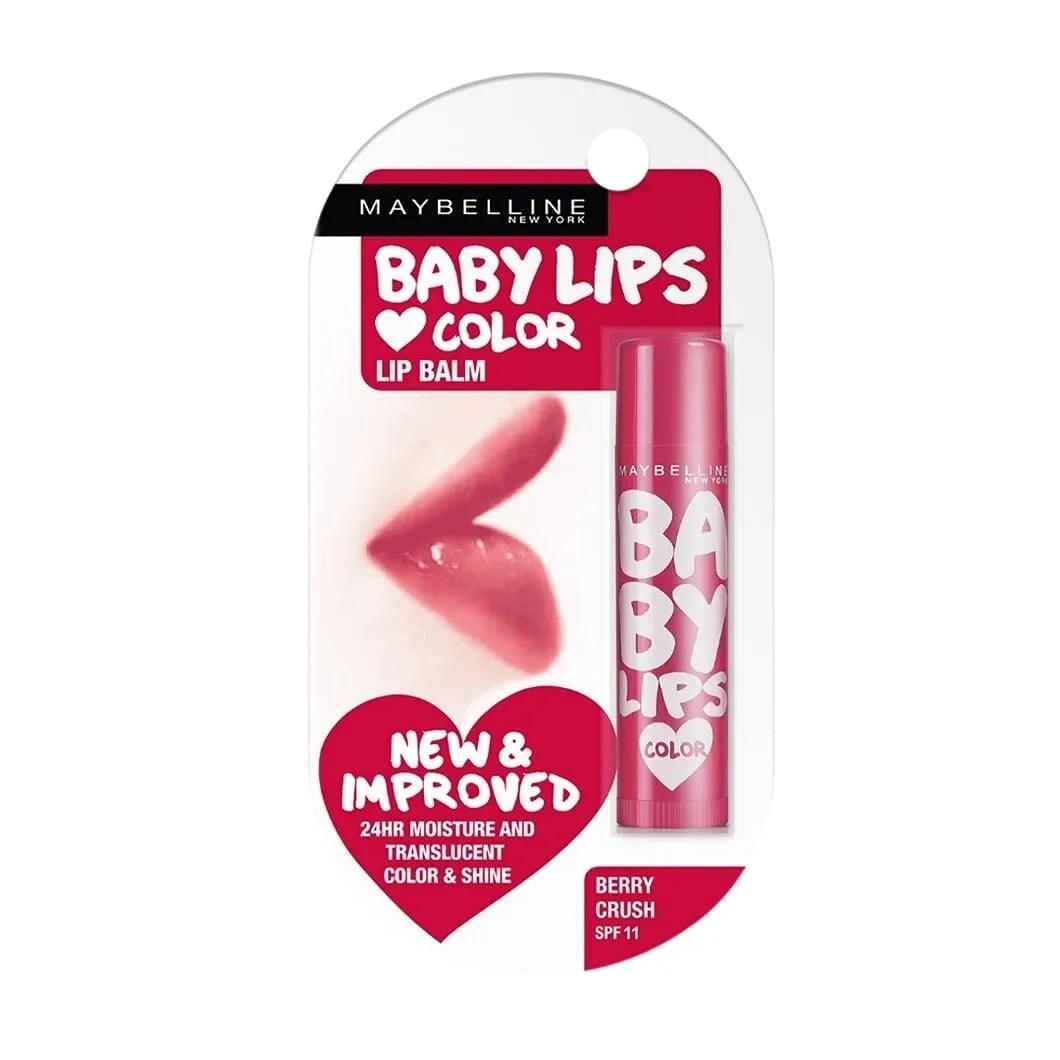 Maybelline New York Baby Lips Color Lip Blam Berry Crush Spf 11 (4ml)