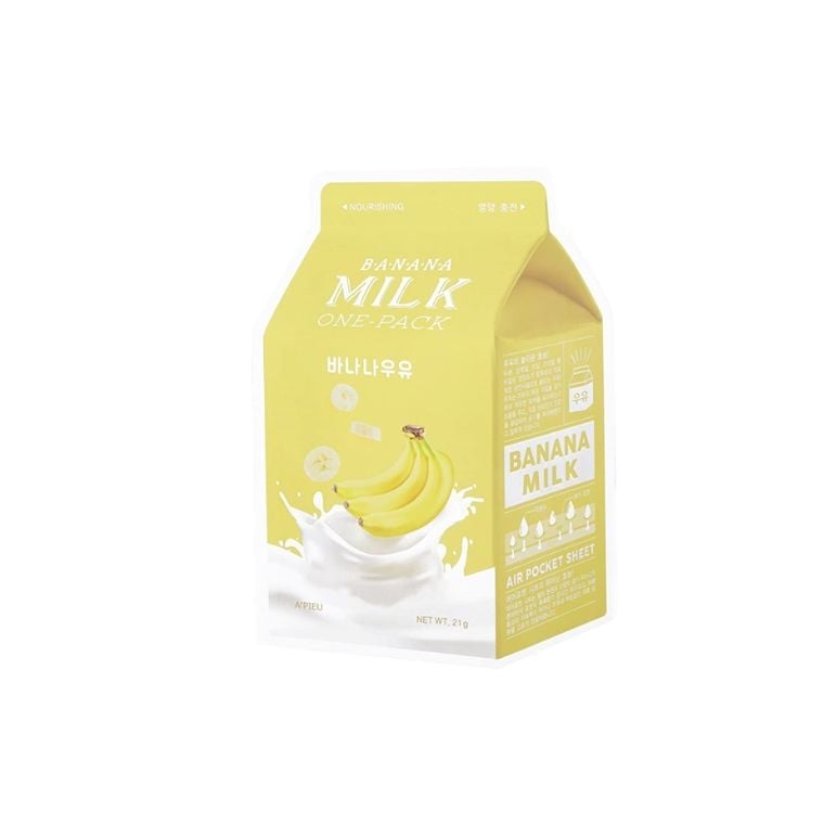 A'pieu Banana Milk One-Pack Face Mask (21g)