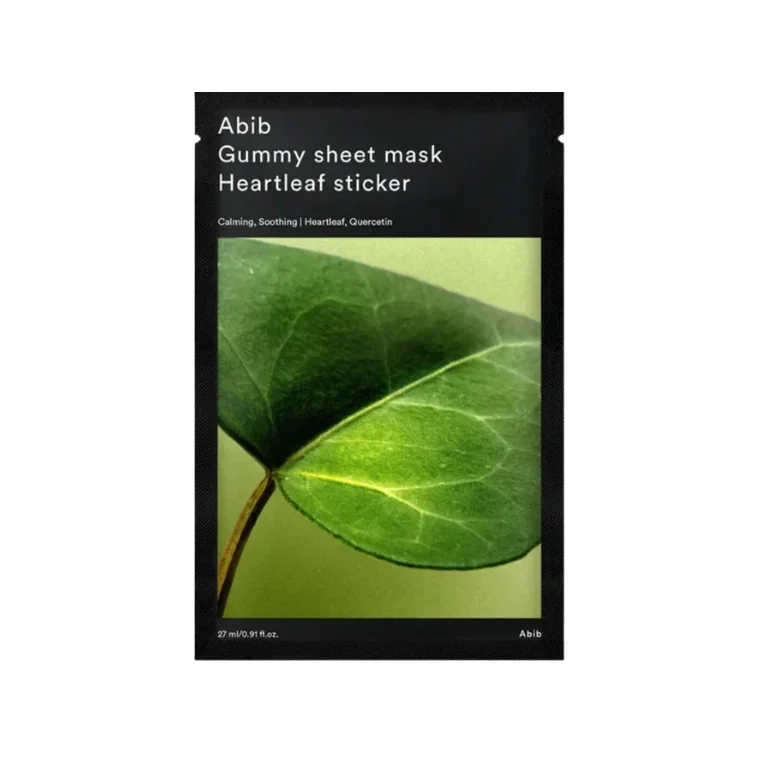 Abib Gummy Sheet Mask Heartleaf Sticker (27ml)