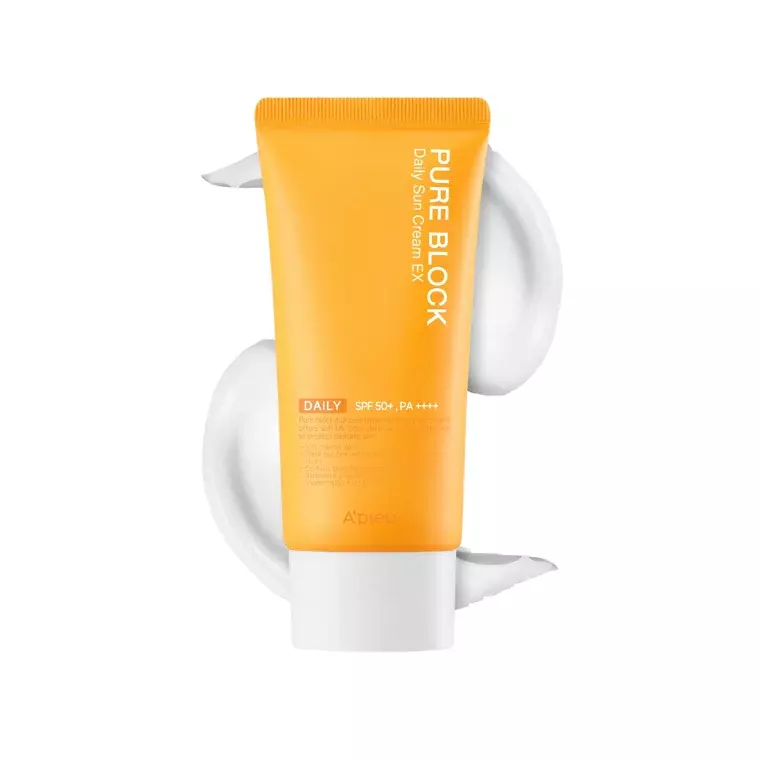 A'Pieu Pure Block Daily Sunscreen Cream SPF45/PA+++ (50ml) (2026-07-05)