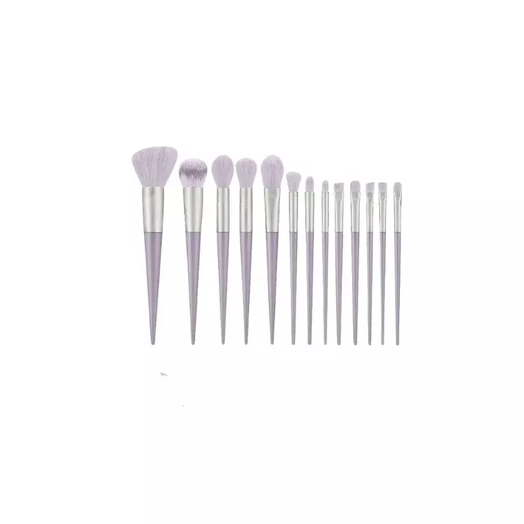 Blink Cosmetic Brush Set for Eye & Face #Purple (13pcs)