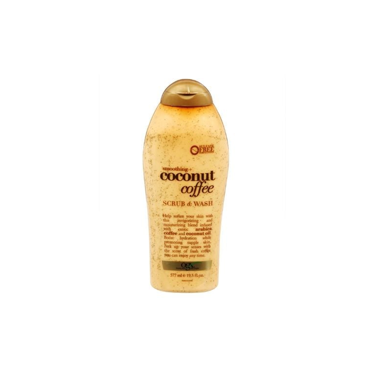 Ogx Coconut Coffee Body Scrub Wash (577ml)