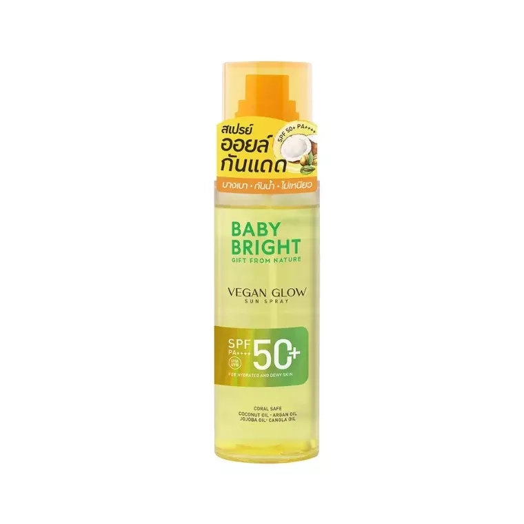 Baby Bright Vegan Glow Sun Spray SPF50+ PA++++ (110ml)