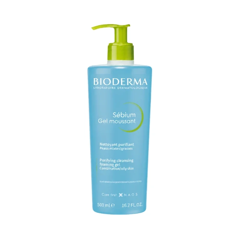 Bioderma Sébium Gel Moussant Purifying Cleansing Foaming Gel (500ml) UK