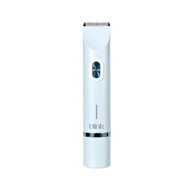 Blink Dual-Head Shaver Design Waterproof Hair Trimmer Remover -Blue