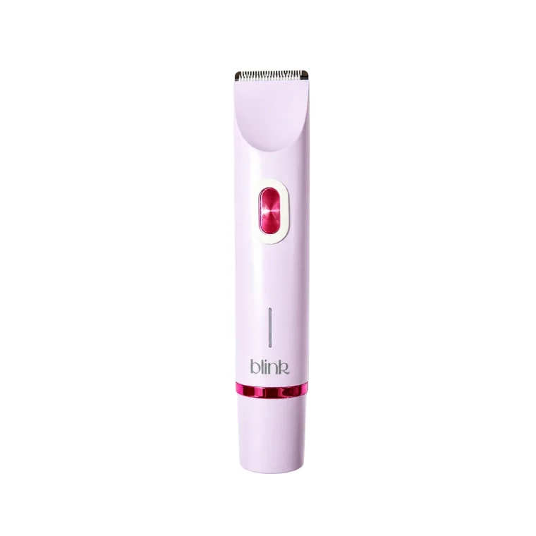 Blink Dual-Head Shaver Design Waterproof Hair Trimmer Remover -Purple