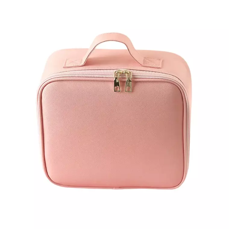 Blink Makeup Bag With LED Mirror Large Capacity Portable Professional Beauty Bag #Pink