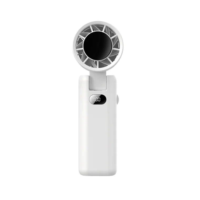 Blink Rechargeable Fans & Cooling Hand Fan -Model No -H08 #White