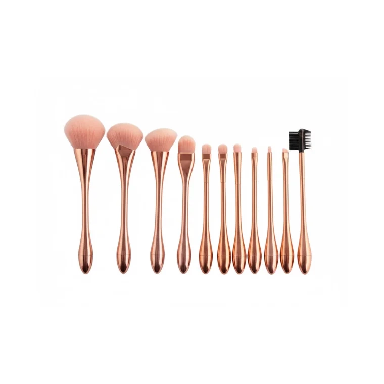 Blink Rose Gold Makeup Brush Set