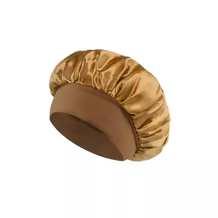Blink Silk Bonnet Caps Plain Night Sleep Hat Women Hair Satin Scarf #Golden