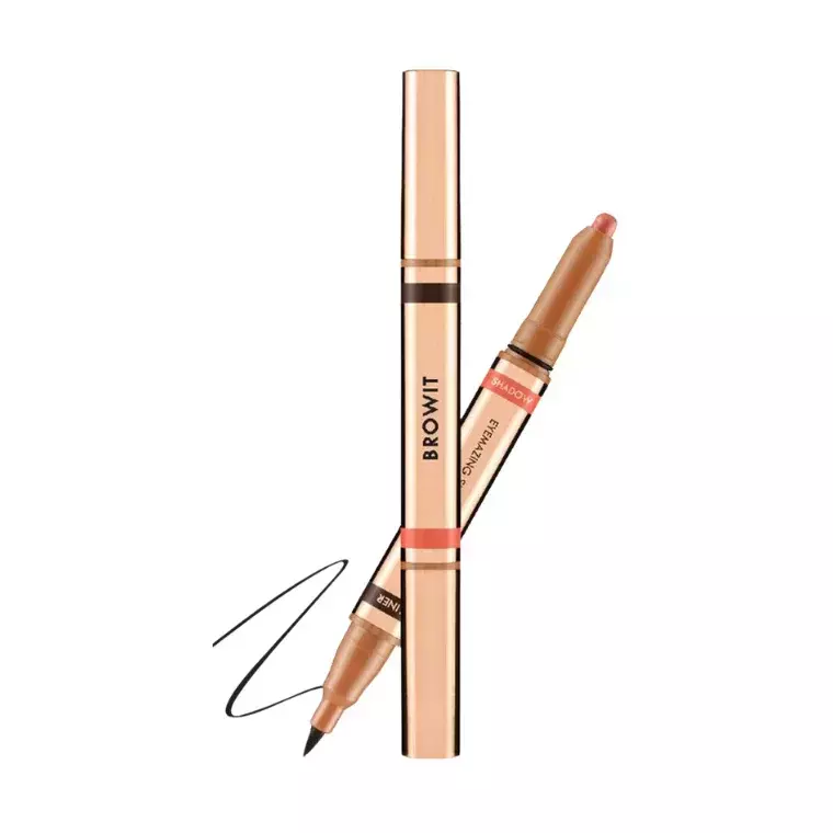 Browit Eyemazing Shadow And Liner #Charming Apricot (0.60gm+0.85ml)
