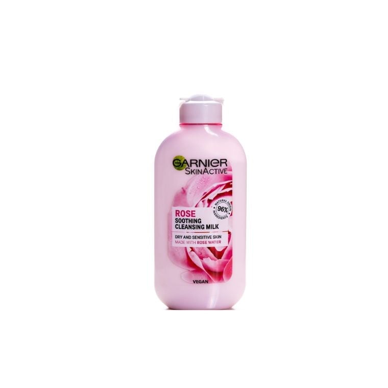 Garnier SkInActive Rose Soothing Cleansing Milk (200ml)