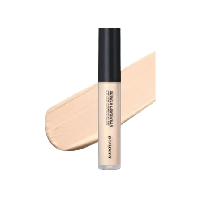 Peripera Double Longwear Cover Concealer #01 Pure Ivory (5.5gm)