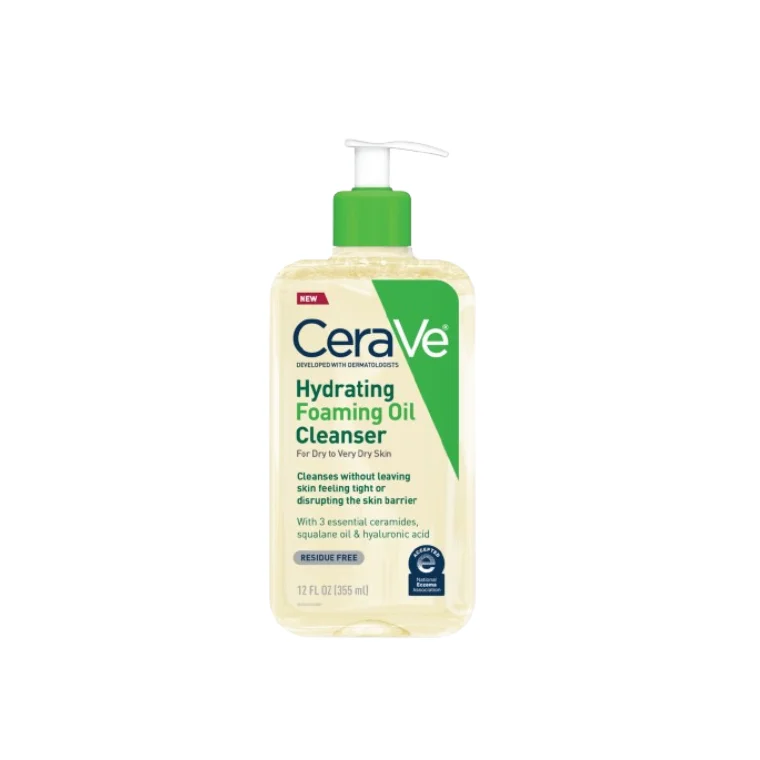 Cerave Hydrating Foaming Oil Cleanser (355ml)