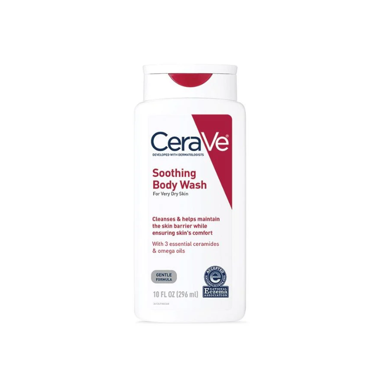 Cerave Soothing Body Wash For Very Dry Skin (296ml)