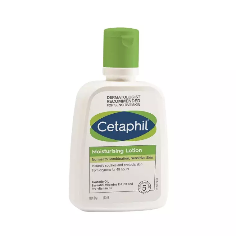 Cetaphil Moisturizing Lotion For Normal to Combination, Sensitive Skin (100ml)