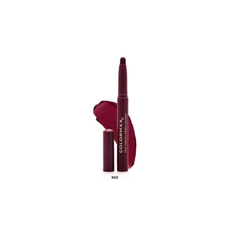 Colormax Diva Glamour Matte Lip Color (Rio) (1.4gm)