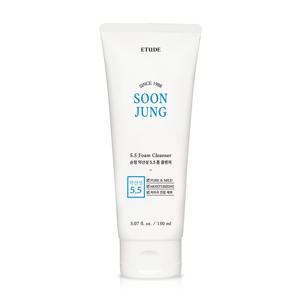 Etude House Soon Jung ph 5.5 Foam Cleanser (151ml)