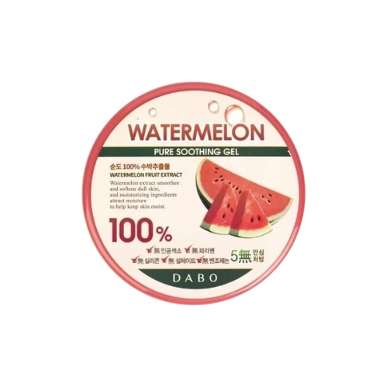 Dabo Facial Gel 100% Watermelon Pure Soothing Gel (300ml)