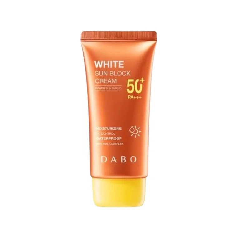 Dabo White Sunblock Cream Power Sun Shield 50+ PA+++ (70ml)
